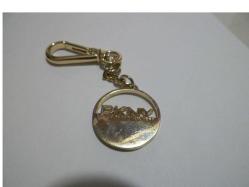 A6--D.K.N.Y. DONNA KARAN NEW YORK GÜMÜŞ KAPLAMA ANAHTARLIK