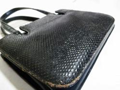 YILAN DERİSİ ANTİKA KADIN ÇANTASI