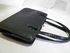 YILAN DERİSİ ANTİKA KADIN ÇANTASI