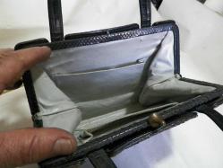 YILAN DERİSİ ANTİKA KADIN ÇANTASI