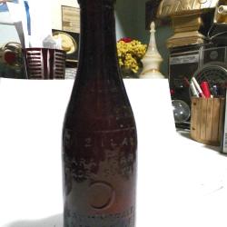 ESKİ KIZILAY KARAHİSAR MADEN SUYU ŞİŞESİ-KABARTMA YAZILI