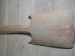 AHŞAP BÜYÜK BOY DUA YAZILI KAŞIK 60 CM