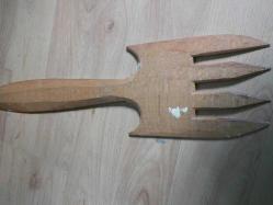 AHŞAP BÜYÜK BOY DUA YAZILI KAŞIK 65 CM