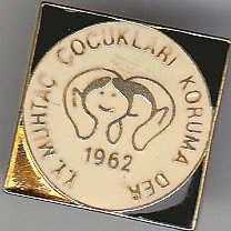 R12--Y.Y. MUHTAÇ ÇOCUKLARI KORUMA DERNEĞİ ROZETİ