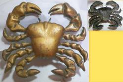 PİRİNÇ METALDEN BÜYÜK BOY YENGEÇ