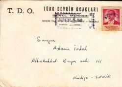 T.D.O TÜRK DEVRİM OCAKLARI-ZARF