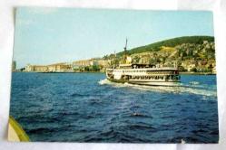 BOĞAZ VE VAPUR KARTPOSTAL