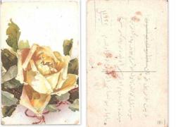 KRT115---ÇARLIK KARTI OSMANLICA YAZILI