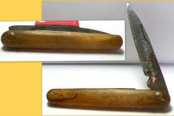 ÇK2------BOYNUZ SAPLI ESKİ ÇELİK ÇAKI