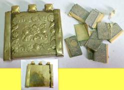 KL4--ANTİKA HAMAYIL-İÇİNDE MİNİ KURAN VAR