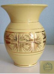 VZ2---ALTIN VARAKLI ECZACIBAŞI ANTİKA VAZO