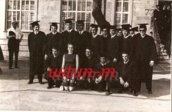 ATATÜRK ERKEK LİSESİ SİYAH-BEYAZ ESKİ FOTOĞRAF...