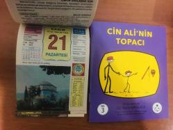 21 Kasım 2005 hediyelik orijinal Ülkü takvim yaprağı (Cin Ali kitabı hediyeli:)