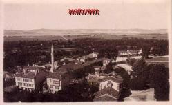 KÜTAHYA GENEL GÖRÜNÜM ESKİ FOTOKARTI...