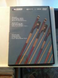 RICHARD STRAUSS Der Rosenkavalier Vals Suit No:2 / JOHANNES BRAHMS Senfoni : Op 73 Re Majör 2.Senfoni / DVD