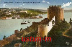 RUMELİHİSARI VE GEMİ ESKİ DÖNEM KARTPOSTAL...