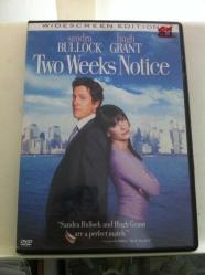 Two Weeks Notice : Aşka İki Hafta / WIDESCREEN EDITION / DVD