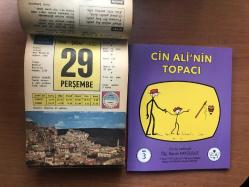 29 Şubat 1968 hediyelik orijinal Ülkü takvim yaprağı (Cin Ali kitabı hediyeli:)