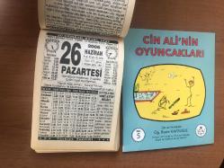 26 Haziran 2006 hediyelik orijinal Türkiye gazetesi takvim yaprağı (Cin Ali kitabı hediyeli:)