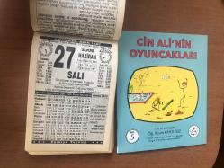 27 Haziran 2006 hediyelik orijinal Türkiye gazetesi takvim yaprağı (Cin Ali kitabı hediyeli:)