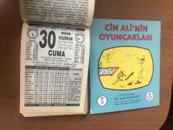 30 Haziran 2006 hediyelik orijinal Türkiye gazetesi takvim yaprağı (Cin Ali kitabı hediyeli:)