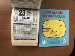 23 Nisan 2006 hediyelik orijinal Türkiye gazetesi takvim yaprağı (Cin Ali kitabı hediyeli:)