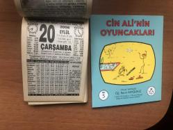 20 Eylül 2006 hediyelik orijinal Türkiye gazetesi takvim yaprağı (Cin Ali kitabı hediyeli:)