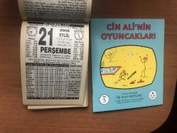 21 Eylül 2006 hediyelik orijinal Türkiye gazetesi takvim yaprağı (Cin Ali kitabı hediyeli:)