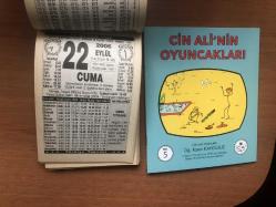 22 Eylül 2006 hediyelik orijinal Türkiye gazetesi takvim yaprağı (Cin Ali kitabı hediyeli:)