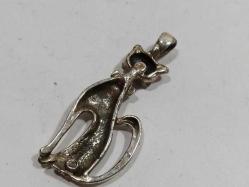 KL2----KEDİ ŞEKLİNDE METAL KOLYE UCU