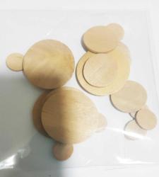 Ahşap Şekiller  Kolaj Resim,  Rölyef, Tasarım Materyali, Okul Öncesi Eğitim Materyali Kandinski Şekilleri