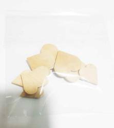 Ahşap Şekiller  Kolaj Resim,  Rölyef, Tasarım Materyali, Okul Öncesi Eğitim Materyali Kandinski Şekilleri