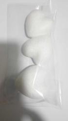 Köpük Kalp ve Top 5cm 4 lı paket Boyama ve Süsleme Aktivite Malzemesi