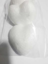 Köpük Kalp ve Top 5cm 4 lı paket Boyama ve Süsleme Aktivite Malzemesi