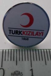 TÜRKKIZILAYI KURULUŞ ANISINA YAPTIRILAN ORİJİNAL YAKA ROZETİ K1I1A1
