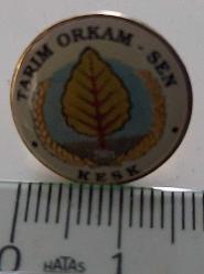ESKİ DÖNEM KESK TARIM ORKAM-SEN ORİJİNAL YAKA ROZETİ S1E1N1 NADİRDİR