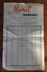 Efemera - MURAT KUNDURALARI / 1390 HİCRİ YILI RAMAZAN İMSAKİYESİ - kitantik - kitaLog