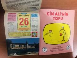 26 Ağustos 2007 hediyelik orijinal Ülkü takvim yaprağı (Cin Ali kitabı hediyeli:)