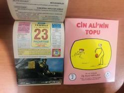 23 Temmuz 2007 hediyelik orijinal Ülkü takvim yaprağı (Cin Ali kitabı hediyeli:)