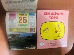 26 Temmuz 2007 hediyelik orijinal Ülkü takvim yaprağı (Cin Ali kitabı hediyeli:)