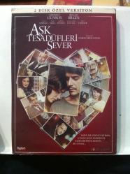 Aşk Tesadüfleri Sever - Yön: Ömer Faruk Sorak / Mehmet Günsür,Belçim Bilgin / 2 Disk Özel Versiyon kutulu DVD