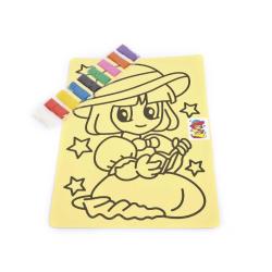 Kum Boyama Seti 4 lü Evde Etkinlik