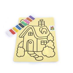 Kum Boyama Seti 4 lü Evde Etkinlik