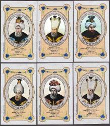 OSMANLI PADİŞAHLARI EĞİTİCİ OYUN KARTLARI 46 KART