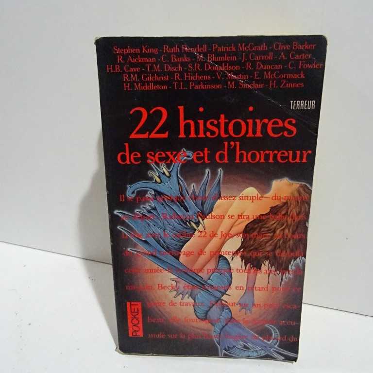 22 Histoires de Sex et d horreur  İkinci El Kitap kitantik  