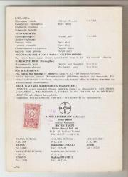 ECZACILIK / BAYER FİRMASI - LONACOL ESKİ İLAÇ REKLAMI BROŞÜRÜ...