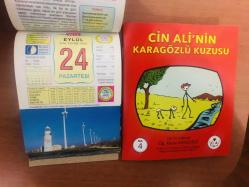 24 Eylül 2012 hediyelik orijinal Ülkü takvim yaprağı (Cin Ali kitabı hediyeli:)