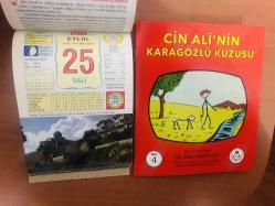 25 Eylül 2012 hediyelik orijinal Ülkü takvim yaprağı (Cin Ali kitabı hediyeli:)