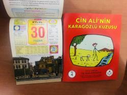 30 Eylül 2012 hediyelik orijinal Ülkü takvim yaprağı (Cin Ali kitabı hediyeli:)