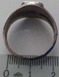 ESKİ DÖNEM MUHTEŞEM OSMANLI TUĞRALI ORİJİNAL MUHTEŞEM YÜZÜK OOO1AA ÇOK NADİR